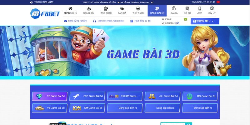 Tìm hiểu game bài mới nhất 2023 tại F8bet