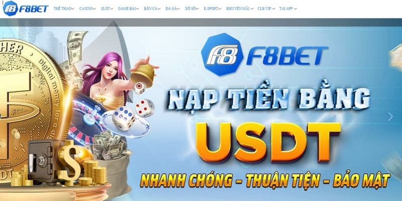 Nạp tiền F8Bet siêu đơn giản